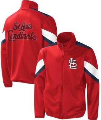 G-III Sports by Carl Banks Mens G-III Sports by Carl Banks Red St. Louis Cardinals Earned Run Full-Zip Jacket at Nordstrom, Size Medium