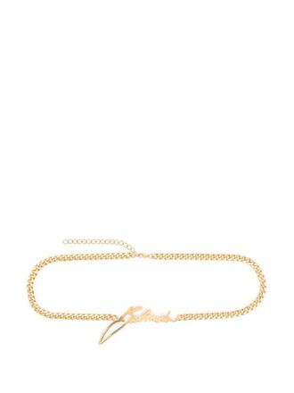Balmain Chain Belt-Brass Accessories