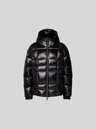 Dsquared2 Regular Fit Daunenjacke mit Tunnelzug in Black, Gr&ouml;&szlig;e 54