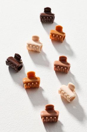 Kitsch Mini Cloud Hair Claw Clips, Set of 8