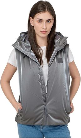 Rains Steel Loop Vest - Dames - Bodywarmers - Grijs - M - Polyester - Jassen