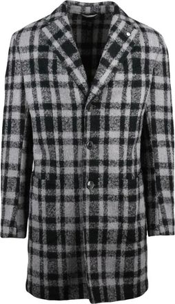 L.B.M. 1911 L.b.m. 1911, Jassen, Heren, Grijs, 3Xl, Wol, Cappotto