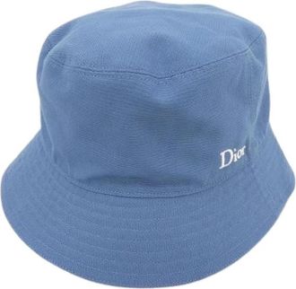Dior Pre-owned Hat - Heren - Vintage Accessoires - Blauw - ONE Size - Vintage