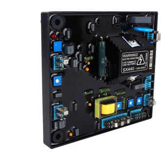 OEM Nuevo Regulador Autom&aacute;tico De Voltaje Avr Sx440 Negro Para Generador Stamford