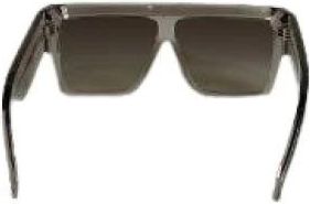 Celine Pre-owned Accessories, female, Gray, Size: ONE SIZE Pre-owned Futuristic Oversized Sunglasses