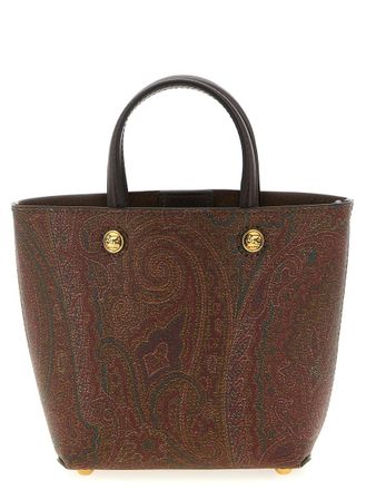 Etro Brown Essential Mini Tote