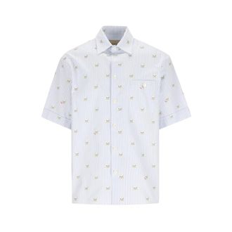 Valentino Short Sleeve Shirt - male - Valentino - Short Sleeve Shirts - Multicolor - L - Shirts