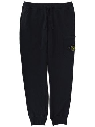 Stone Island Relaxed Fit Cotton Jogger Pants with Cargo Pocket