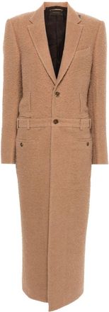 BETTTER X Zegna Single-Breasted Suit Coat - Womens - Alpaca Wool/Cotton/Silk