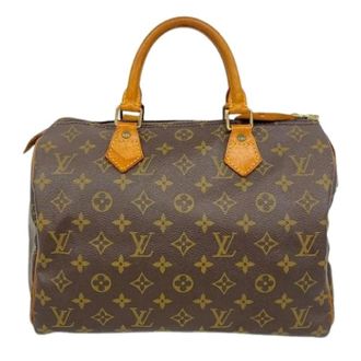 Louis Vuitton Pre-owned Canvas Handtas - Dames - Pre-owned - Bruin - Maat: ONE Size