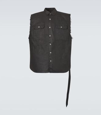 Rick Owens DRKSHDW oversized cotton shirt