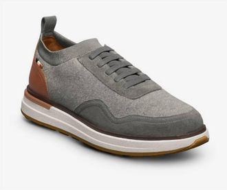 Allen Edmonds Men Easton Knit Sneaker In Grey