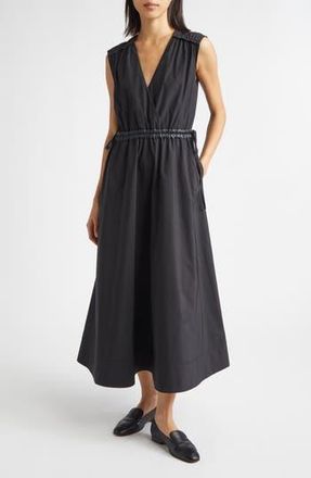 Derek Lam Eros Sleeveless Midi Dress in Black at Nordstrom Rack, Size 00