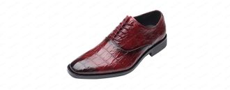 Generic Pu Leather Shoes Men UK Wide Fit, Dress Shoe for Men, Formal Shoes Lace Up Suit Shoe Trendy and Versatile Business Loafers Comfortable Office Loafer P