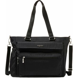Baggallini Modern Laptop Tote Crossbody Bag in Black at Nordstrom