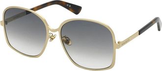 Nina Ricci SNR400 300K Womens Sunglasses Gold Size 60