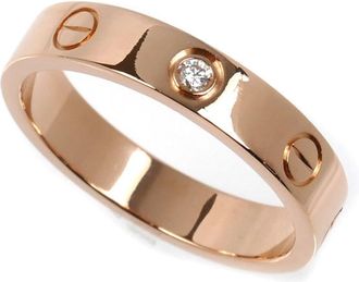 Cartier Pink Gold (18K) Band Ring (Pre-Owned)