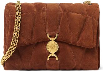 Versace Gewatteerde crossbodytas - Bruin