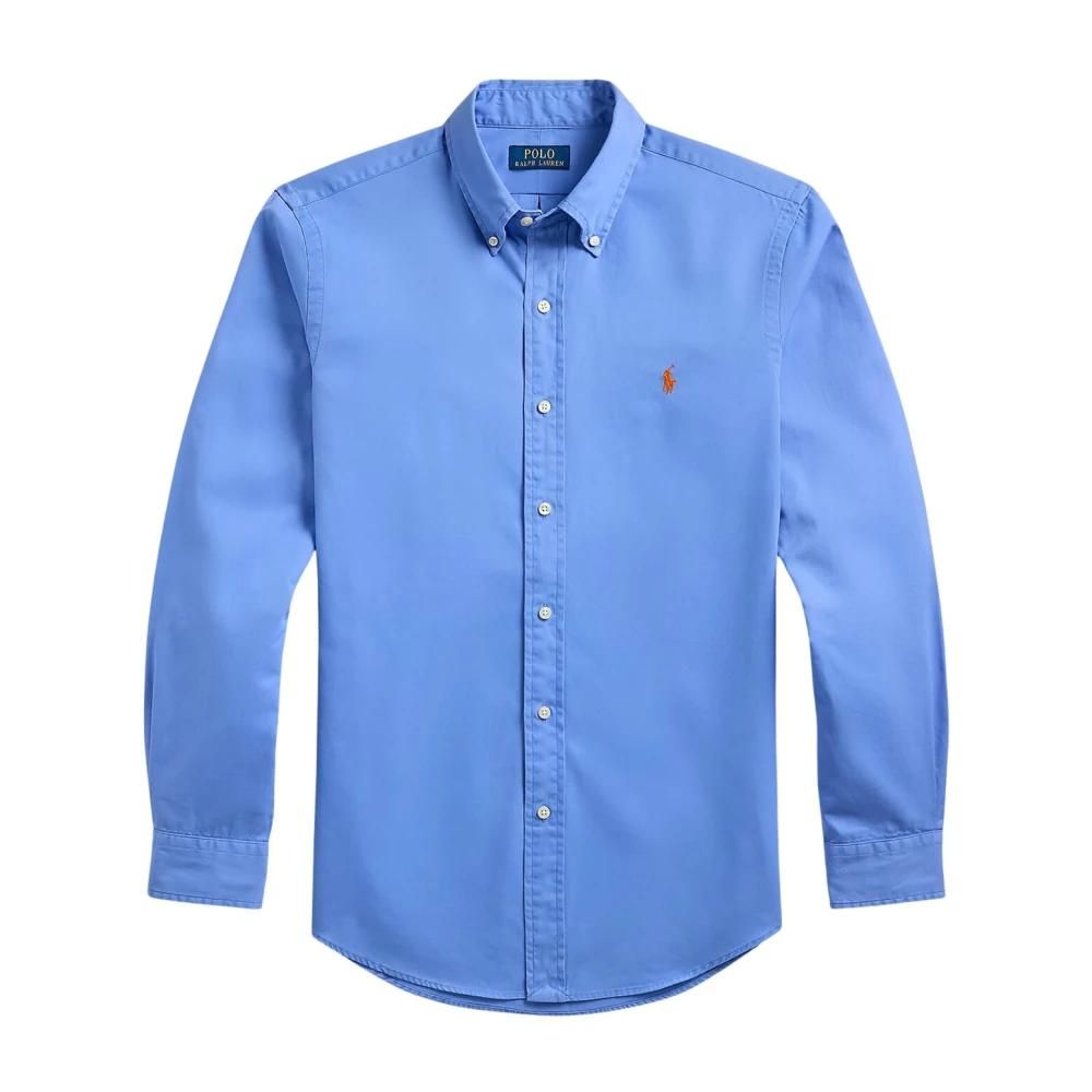 Polo Ralph Lauren Homme, Chemises, Bleu, Taille: L Chemise à Logo