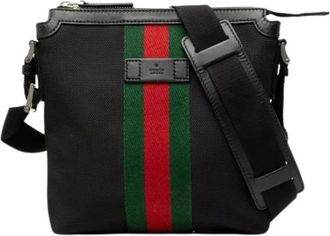 Gucci Borsa a tracolla Pre-owned in tela - - Pre-owned - Donna - Nero - ONE SIZE