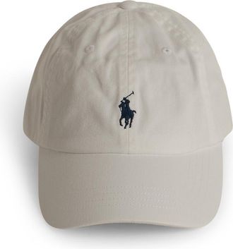 Polo Ralph Lauren White Cotton Cap