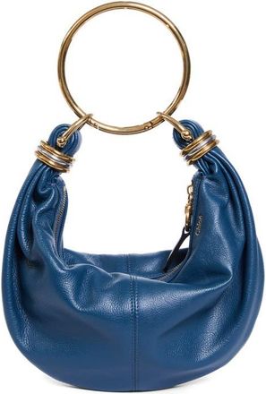 Chlo&eacute; Small Bracelet Hobo Bag in Tapestry Blue at Nordstrom