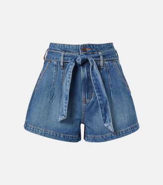 Veronica Beard Jaylen denim shorts
