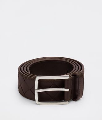 Bottega Veneta Cintura Intreccio In Pelle