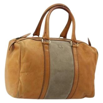Dior Pre-owned Vintage Hand Bag - Dames - Pre-owned - Bruin - Maat: ONE Size Leer
