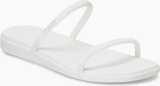 Crocs Womens Miami Two Strap Womens Sandals - White - Size: 4