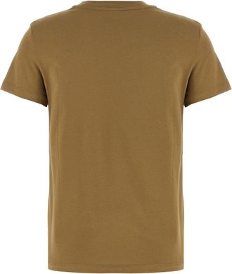 Max Mara Womens Brown Cotton T-Shirt