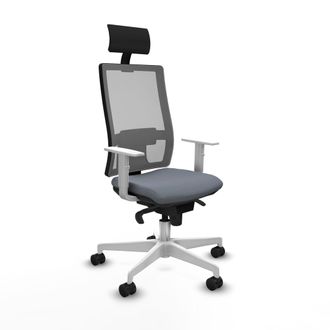 Piqueras y Crespo Piqueras Et Crespo Silla De Oficina Gris Ergon&oacute;mica