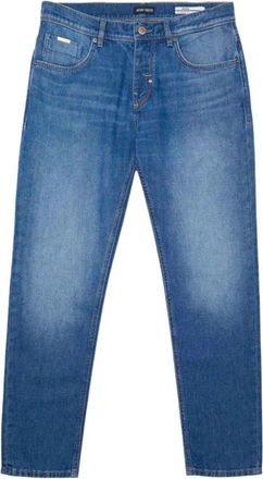Antony Morato Moderne Blauwe Denim Jeans - Heren - Regular Fit Jeans - Blauw - W36 - Denim - Jeans