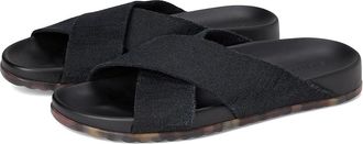 Rothy's The Weekend Slide Womens Sandals Black : 10.5 M, Synthetic