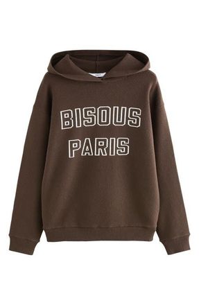 Next Knit Hoodie in Chocolate Brown at Nordstrom, Size X-Small