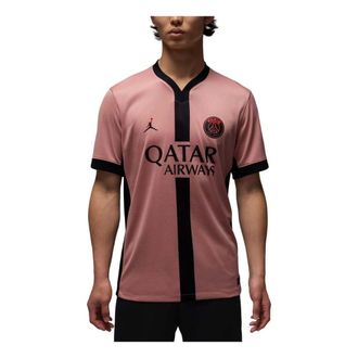 Air Jordan Dri-FIT Paris Saint-Germain 24/25 Stadium Third Replica Jersey Rust Pink Black FQ2024-686