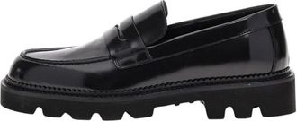 Guess Mocassino Penny con suola carrarmato - - Shoes - Uomo - Nero - 42 EU