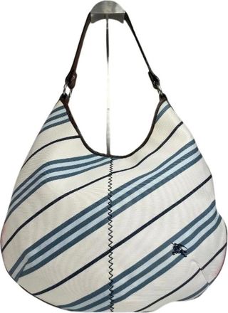 Burberry Pre-owned Shoulder Bags, female, Multicolor, Size: ONE SIZE Pre-owned Vintage Shoulder Bag