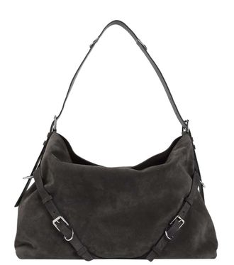 Givenchy Dark Grey Voyou Large Shoulder Bag