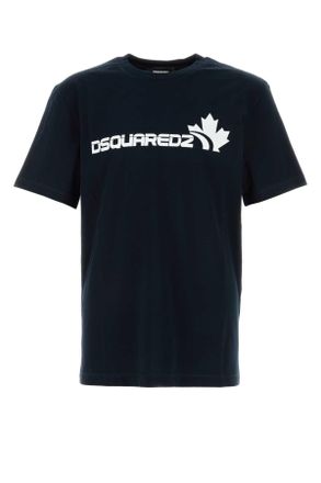 Dsquared2 Black Cotton T Shirt