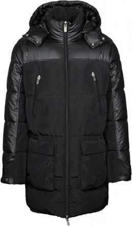 Karl Lagerfeld Ultra Lichtgewicht Parka met Capuchon - Heren - Parka Jassen - Zwart - XL - Polyester - Jassen
