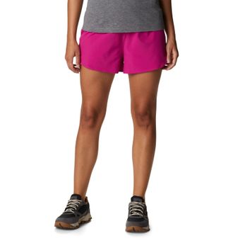 Columbia Womens Hike Hiking Shorts, Wild Fuchsia, M