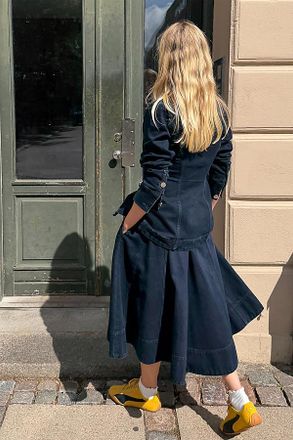 Aligne Lana Denim Midi Skirt