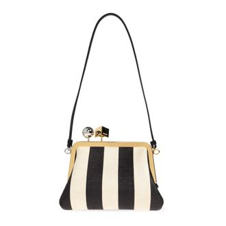 Jacquemus Shoulder Bags, female, Black, Size: ONE SIZE Berlingot Shoulder Bag