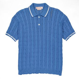 Marni Short Sleeve Polo Shirt, Brand Size 48 (US Size 38)