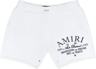 Amiri White Arts District Sweatshorts