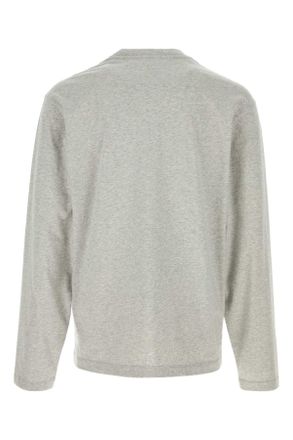 Jil Sander Mens Grey Cotton T-Shirt Set Cotone