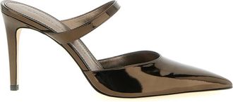 Stuart Weitzman Schoenen, Dames, Bruin, 37 1/2 EU, Leer, Power Mule 85