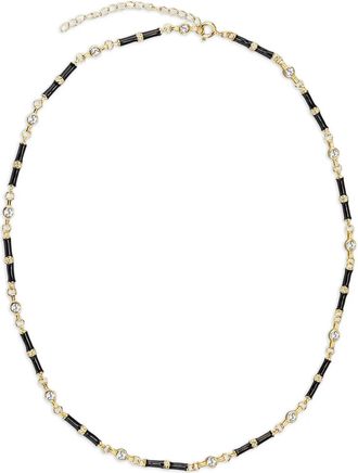 V JEWELLERY Marlowe lobster-fastening necklace - Gold