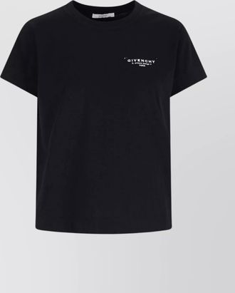Givenchy cotton logo print regular fit t-shirt